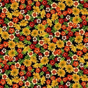 Autumn Comfort Flannel by Benartex Fabrics 12734F-12 sold by the 1/2 yd.