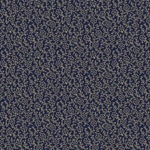 Paula's New Companions by Paula Barnes for Marcus Fabrics 221098D Navy sold by the 1/2 yd.