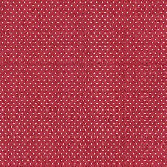 Keepsake Calico Red FT0110-1948 Lipstick Red sold by the 1/2 yd.
