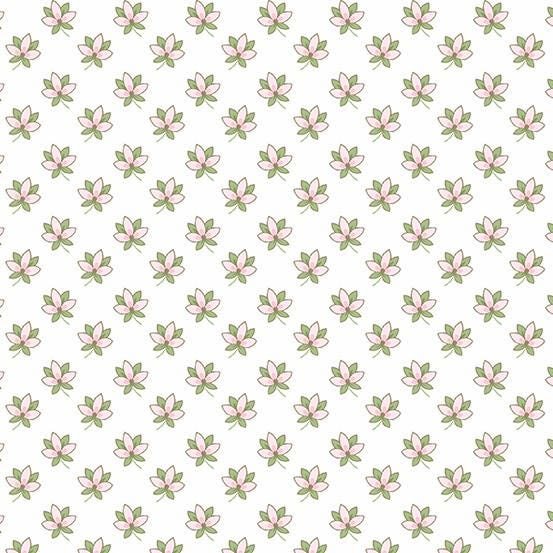 Magnolia by Andover Fabrics A856-LE Lt. Pink sold by the 1/2 yd.