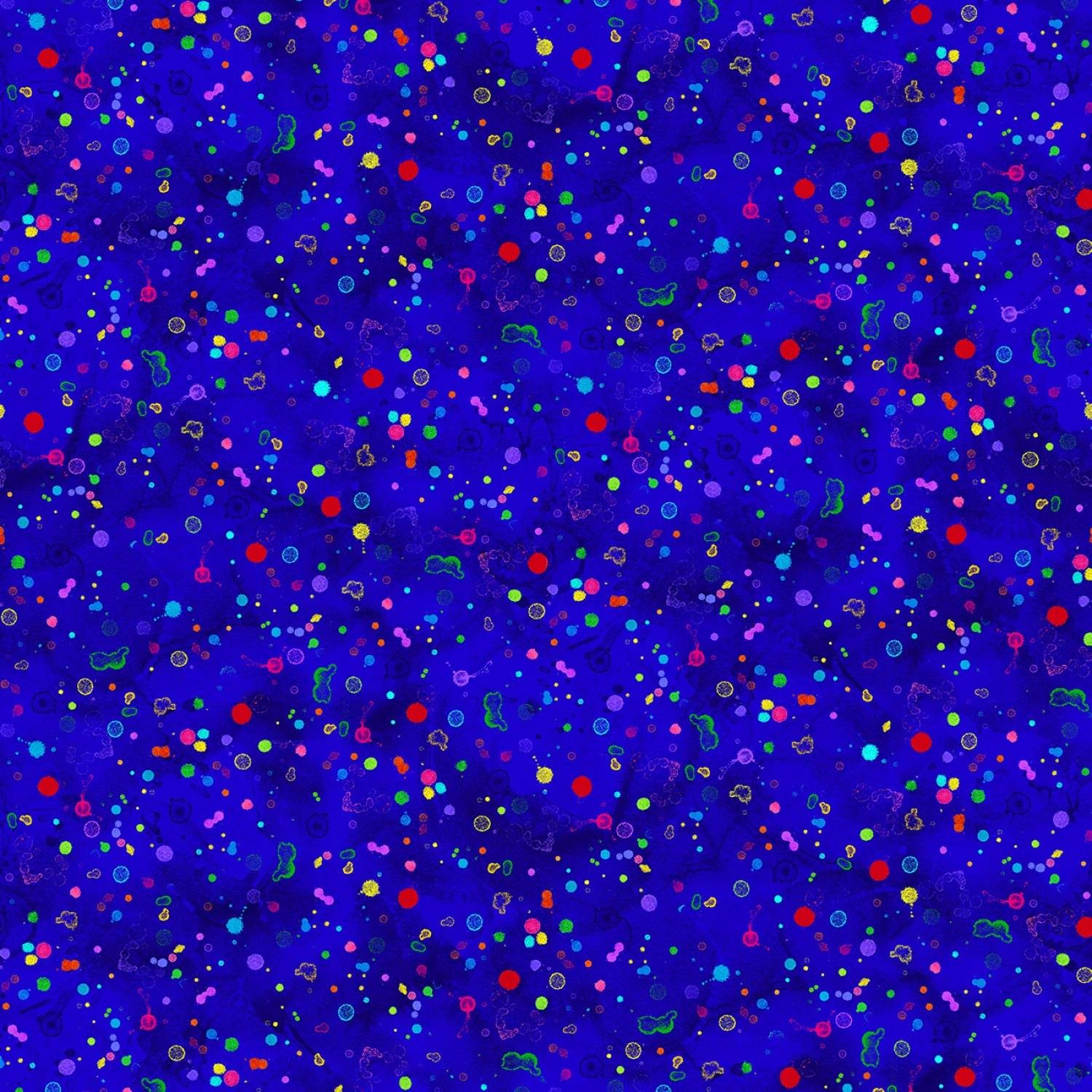 Sundance Digital Print by Ching-a Hwang for Timeless Treasures CD 3304 Royal Blue sold by thr yd.