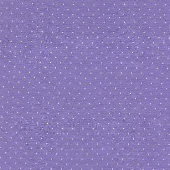 Keepsake Calico FT-68X68 0618-8270 Purple/White Dots sold by the 1/2 yd.