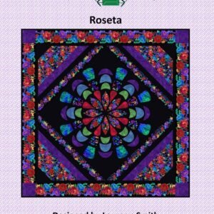 Roseta Quilt Pattern by Laureen Smith for Timeless Treasures TQQ-604 64"X64"