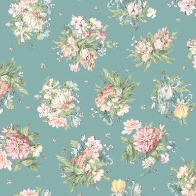 Terrace Blooms Bouquets by Maywood Studio MAS10821-B sold by the 1/2 yd.