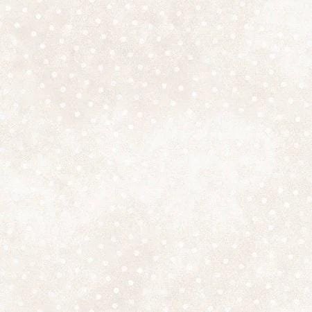 Woolies Flannel by Maywood Studios MASF18506-EW Lt. Cream Polka Dots sold by the 1/2 yd.