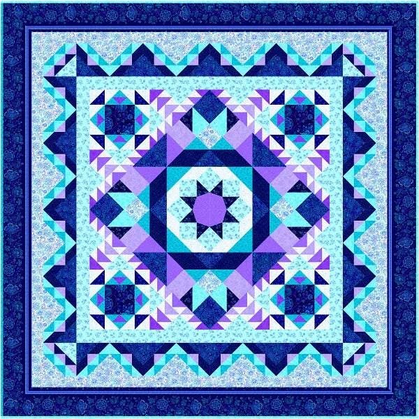 Labradorite Quilt Kit by Timeless Treasures 94"X94"