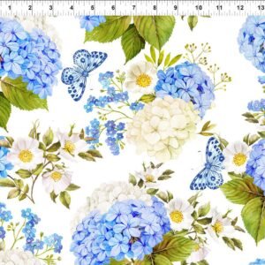 Periwinkle Spring by Jason Yenter for In The Beginning 1PS-1 Multi  34" remnant