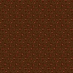 Mercantile Flannels by Pam Buda for Marcus Fabrics F171116 Brown sold by the 1/2 yd.