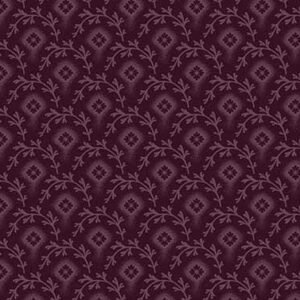 Mercantile Flannels by Pam Buda for Marcus Fabrics F171114 Purple sold by the 1/2 yd.