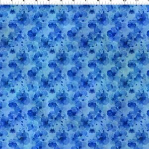 Blooming Day And Night by Jason Yenter for In The Beginning 15BDN-1 Royal Blossoms  sold by the 1/2 yd.