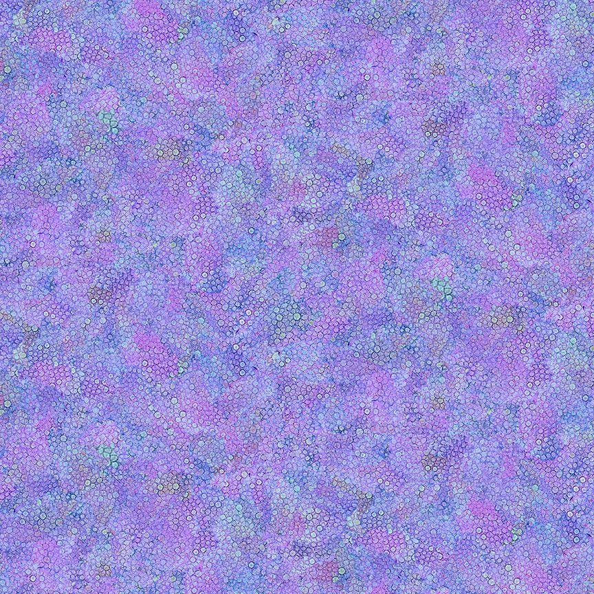 Garden Delight Bubble Texture by Timeless Treasures DOT- CD3212 Lavender sold by the 1/2 yd.