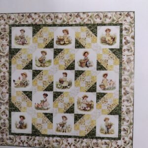 Farmer's Helpers Quilt Pattern by Pine Tree Country Quilts 50"X50"