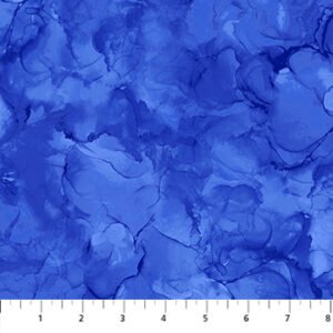 Coral Reef by Deborah Edwards and Melanie Samra for Northcott Fabrics DP28870-44 Lapis sold by the 1/2 yd.