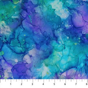 Coral Reef by Deborah Edwards and Melanie Samra for Northcott Fabrics DP28883-66 Multi sold by the 1/2 yd.