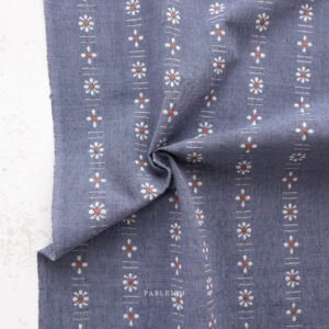 Forest Forage Daisys by Fableism FOR-DAI-11 Corcord sold by the yard.