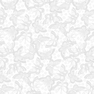 Hue by Timeless Treasures C6565 White on White sold by the 1/2 yd.