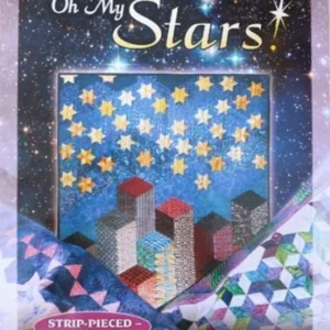 Oh My Stars Quilt Book by Marci Baker NEW