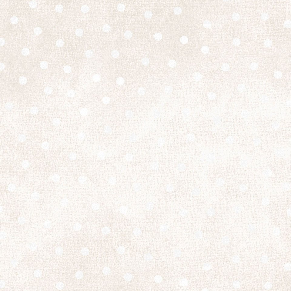 Woolies Flannel by Maywood Studios MASF18506-EW Lt. Cream Polka Dots one yard only