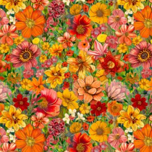 Enchanted Canopy by Duirwaigh for Blank Quilting BQ14604-33 Multi sold by the 1/2 yd.