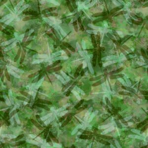 Enchanted Canopy by Duirwaigh for Blank Quilting BQ14607-66 Green sold by the 1/2 yd.