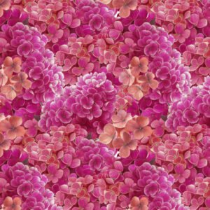 Florinda by Francesco Moretti for Blank Quilting BQ14741-55 Hydrangea sold by the 1/2 yd.