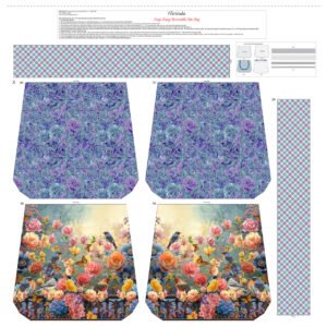 Florinda Tote Bag Panel Panel by Francesco Moretti for Blank Quilting BQ14748P-17 Multi 24"X44"