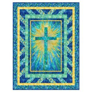 Rays of Glory Quilt Kit by Pat Syta & Mimi Hollenbaugh for Northcott 50"X66"