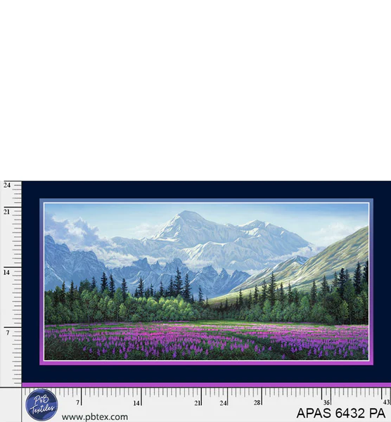 Aurora's Passage by Shane Lamb for P & B Textiles 6431-PA 24"X43"