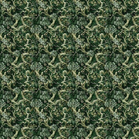 Cedar And Sage Forest by QT Fabrics 31856-F Forest sold by the 1/2 yd.