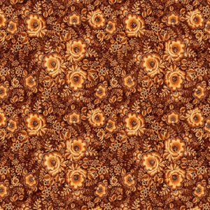 Cedar And Sage by QT Fabrics 31857-SA Amber sold by the 1/2 yd.