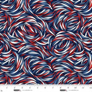 Tempest 108" Wide by Studio E 8864-75 Blue 3 yd. Cut