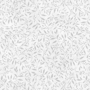 Country Blue Tonal Leaves by Susan Winget for Wilmington Prints 39904-991 Gray sold by the 1/2 yd.