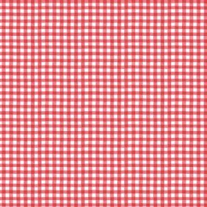 Country Blue Gingham by Susan Winget for Wilmington Prints 39907-133 White/Red sold by the 1/2 yd.