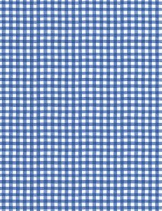Country Blue Gingham by Susan Winget for Wilmington Prints 39907-144 White/Blue sold by the 1/2 yd.