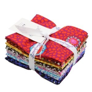 Guinea Flower Fat Quarter by Kaffe Fassett for Free Spirit FB1FQGO.guinea 15 fat quarters