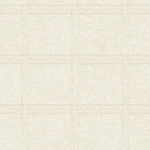 Woolies Flannel Tartan Grid by Maywood Studio MASF18511-e Cream sold by te 1/2 yd.